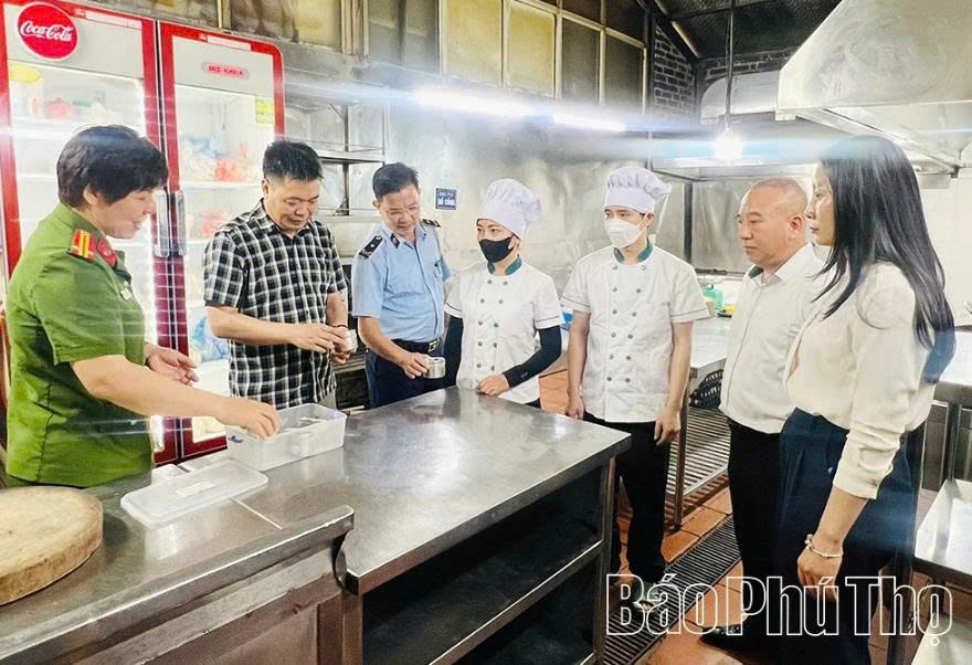 Phú Thọ siết kiểm tra an toàn thực phẩm nông, lâm, thủy sản
