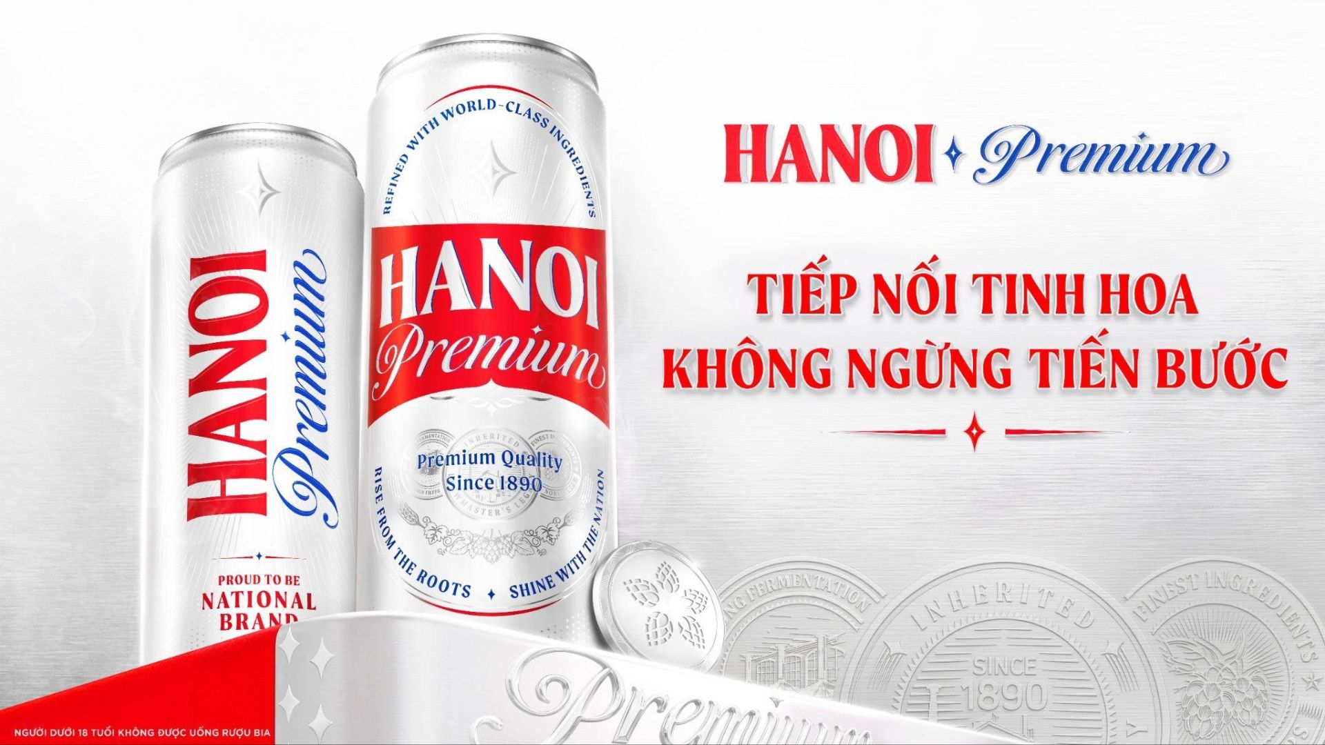 Hanoi Premium ra mắt diện mạo mới, khẳng định tinh thần “Tiếp nối tinh hoa, không ngừng tiến bước”