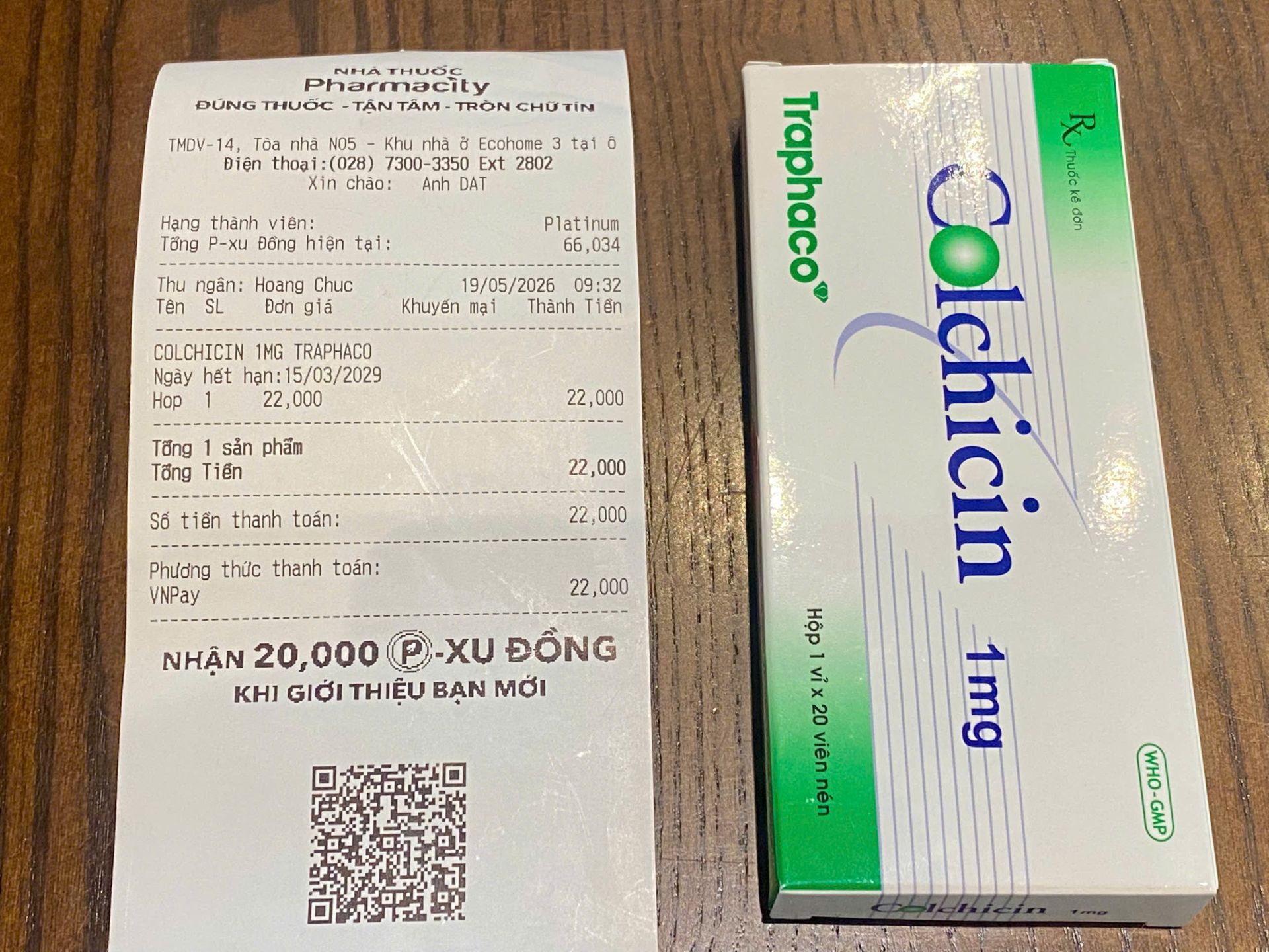 Thuốc Colchicin 1mg - một loại thuốc nằm trong danh mục thuốc k&ecirc; đơn theo quy định
