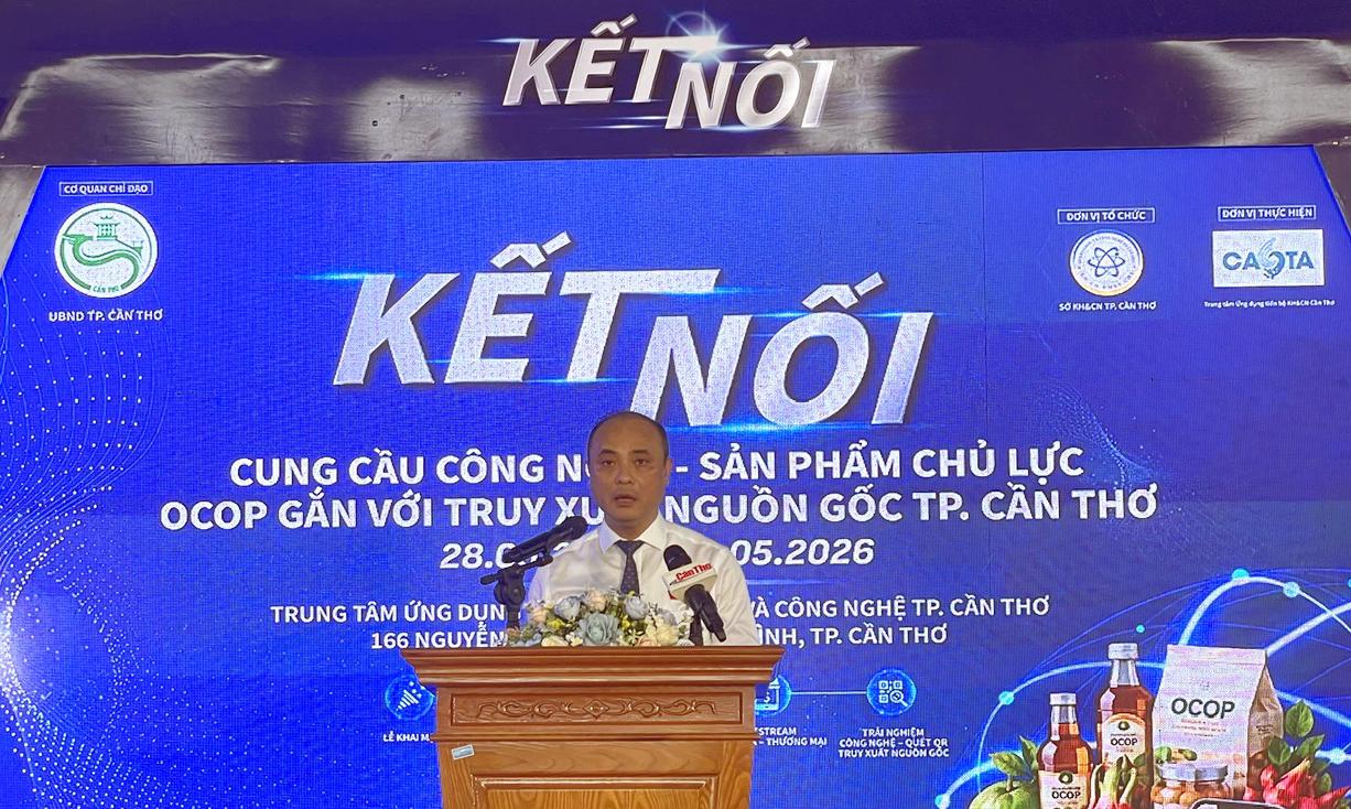 Cần Thơ: Kết nối cung cầu công nghệ -Sản phẩm chủ lực, OCOP gắn với truy xuất nguồn gốc