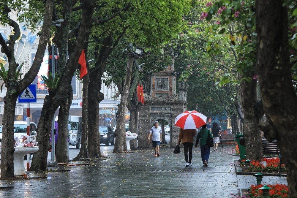 Thời tiết ngày 29/5: Bắc Bộ mưa dông diện rộng
