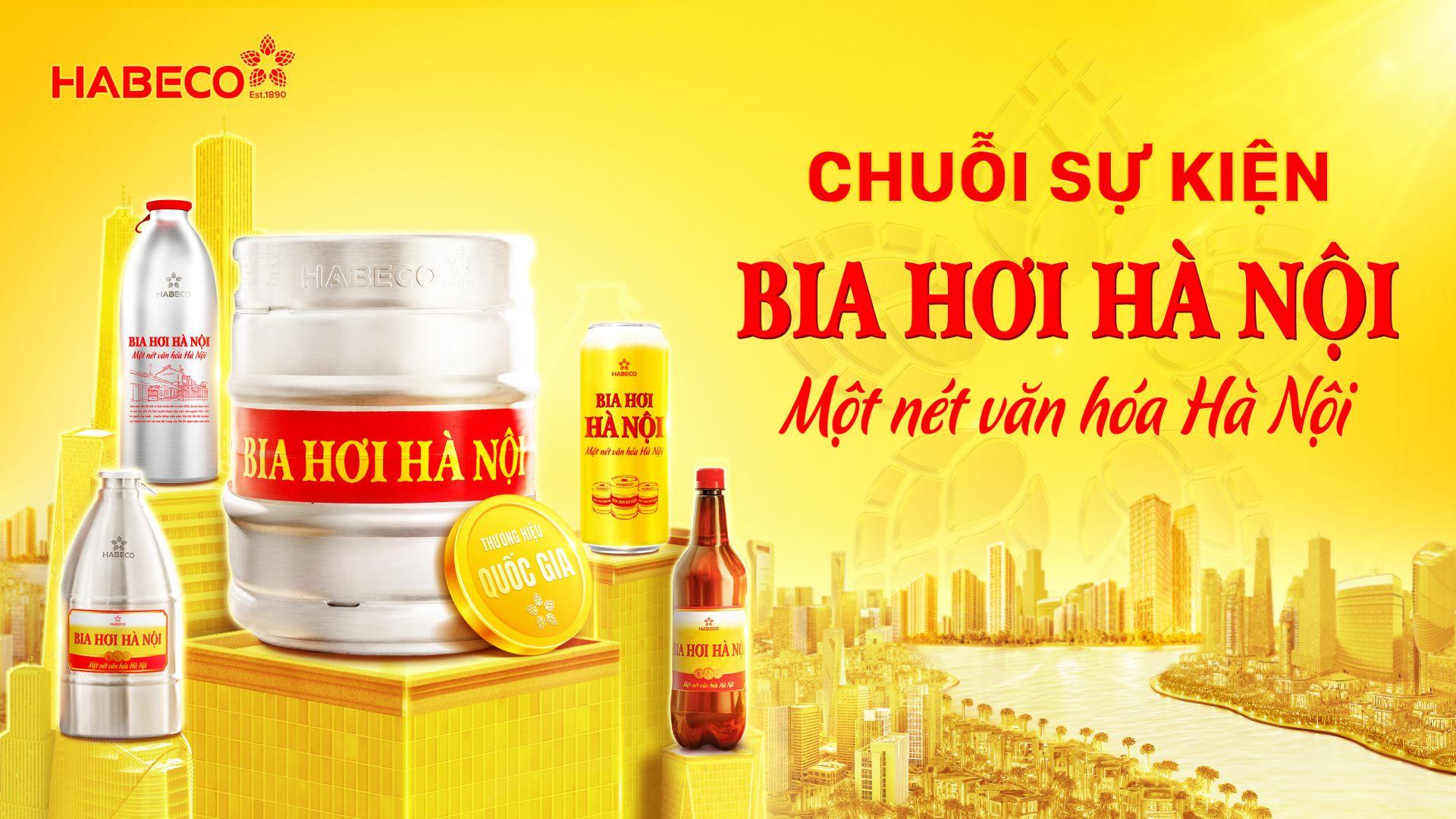 Chuỗi sự kiện &ldquo;Bia hơi H&agrave; Nội - Lan tỏa bản sắc Thủ đ&ocirc;