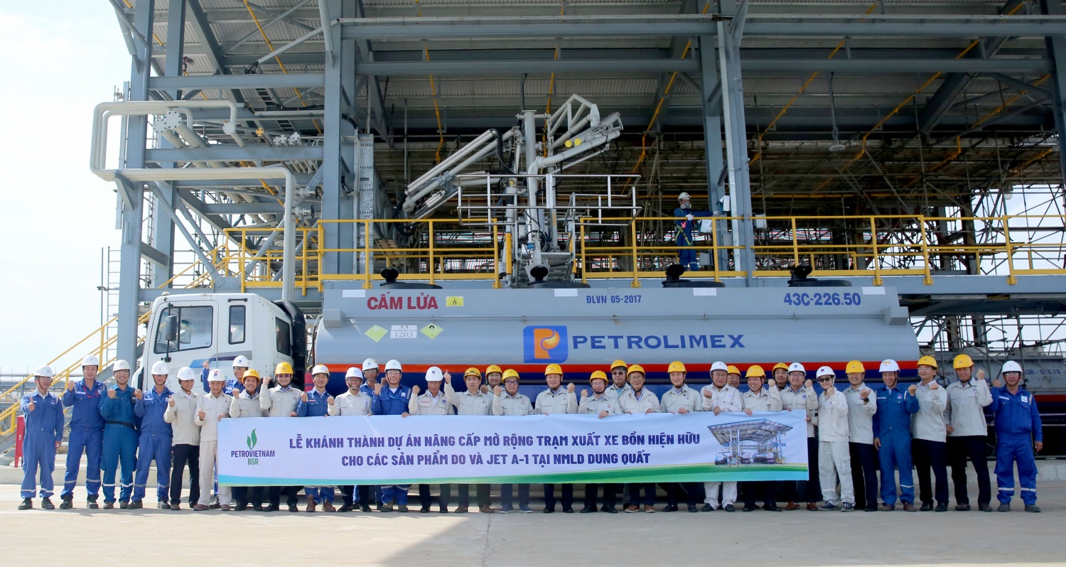 Nhà máy Lọc dầu Dung Quất tăng 45% năng lực xuất sản phẩm bằng đường bộ