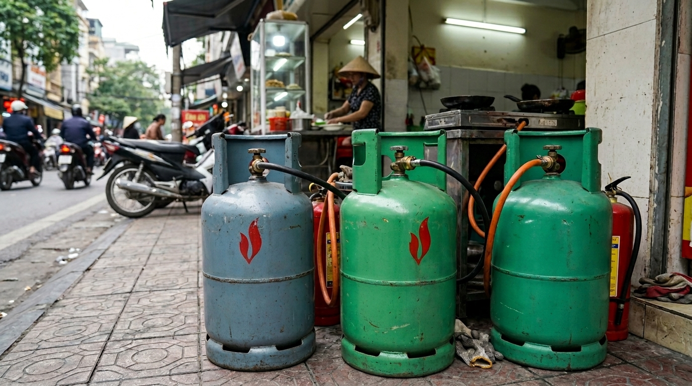 Gi&aacute; gas trong nước tăng th&aacute;ng thứ hai li&ecirc;n tiếp. Ảnh minh hoạ