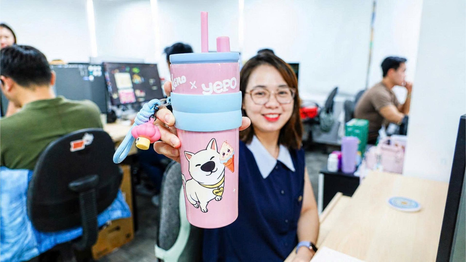 Celano bắt tay YEPO: Mua kem ngon, rinh ly giữ nhiệt siêu xinh