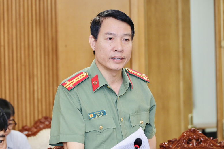 &Ocirc;ng Vũ Mạnh Tu&acirc;n cho biết, Bộ C&ocirc;ng an huy động tối đa lực lượng triển khai đồng bộ c&aacute;c phương &aacute;n bảo đảm an ninh, an to&agrave;n cho kỳ thi.