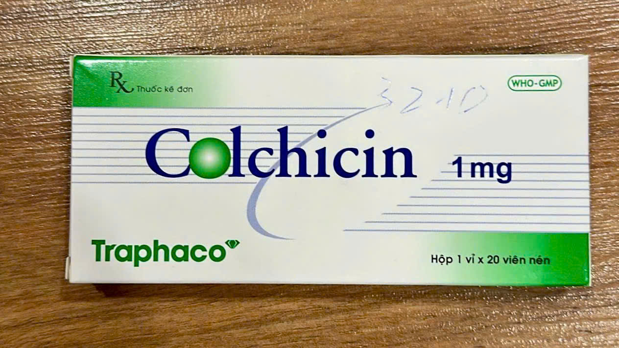 Thuốc Colchicin 1mg - một loại thuốc nằm trong danh mục thuốc k&ecirc; đơn theo quy định