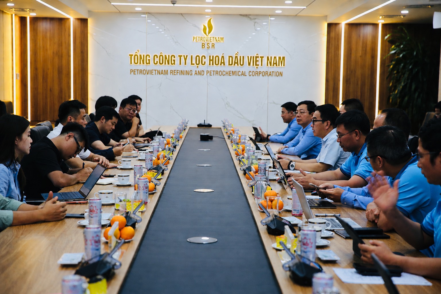 BSR làm việc với Liên danh ASP Shipping, thúc đẩy hợp tác phát triển nhiên liệu sinh học bền vững