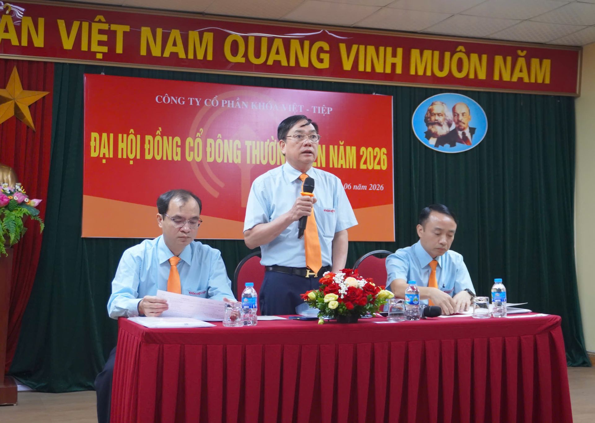 Khóa Việt - Tiệp tổ chức thành công Đại hội đồng cổ đông thường niên năm 2026