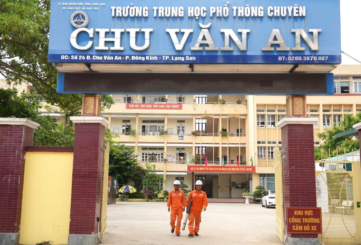 Điện lực Lạng Sơn bảo đảm cấp điện an toàn, ổn định phục vụ Kỳ thi tốt nghiệp THPT