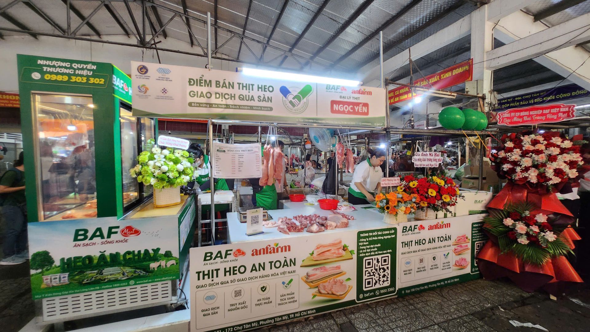 TP. HCM: Khai trương 2 điểm bán thịt heo “tick xanh”, nâng chuẩn an toàn thực phẩm