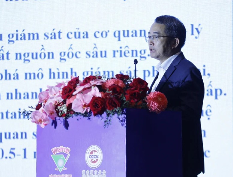 &Ocirc;ng Lương Đức Vinh, đại diện Tập đo&agrave;n Kiểm định v&agrave; Chứng nhận Trung Quốc (CCIC) khu vực T&acirc;y Nam &ndash; Ảnh: VGP/TN