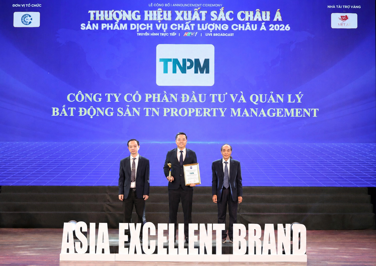 TNPM được vinh danh với Cúp Vàng Dịch vụ chất lượng châu Á - Thái Bình Dương 2026