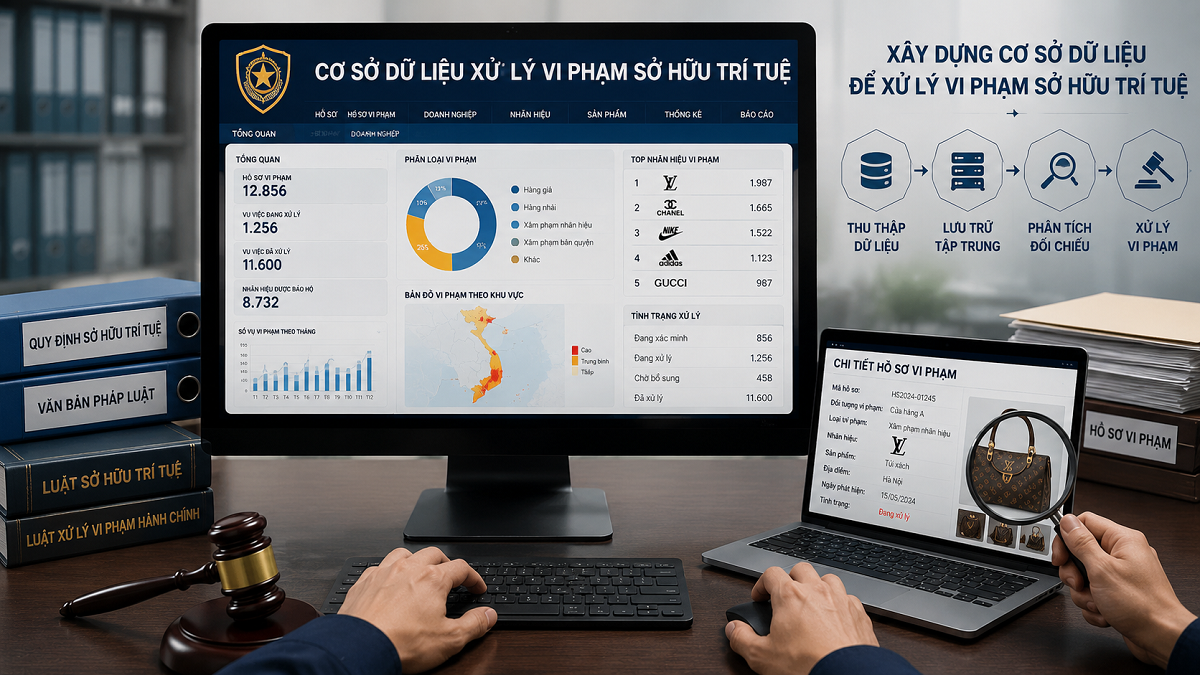 Bộ Khoa học và Công nghệ: Xây dựng cơ sở dữ liệu quốc gia, quyết liệt xử lý vi phạm sở hữu trí tuệ
