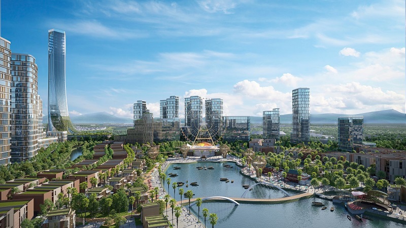 Phối cảnh dự &aacute;n Da Nang Downtown quy m&ocirc; gần 80.000 tỷ đồng. Ảnh: Da Nang Downtown