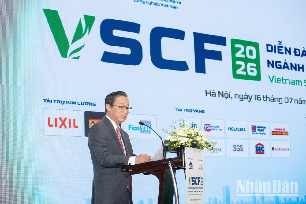 Theo &ocirc;ng Đinh Hồng Kỳ, ph&aacute;t triển bền vững l&agrave; xu hướng thiết yếu của thời đại mới. (Ảnh: MINH DUY)