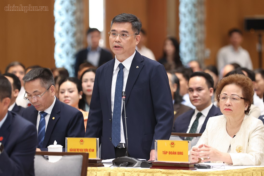 &Ocirc;ng Nguyễn Thanh T&ugrave;ng, Chủ tịch Hội đồng quản trị Ng&acirc;n h&agrave;ng TMCP Ngoại thương Việt Nam (Vietcombank) - Ảnh: VGP/Nhật Bắc