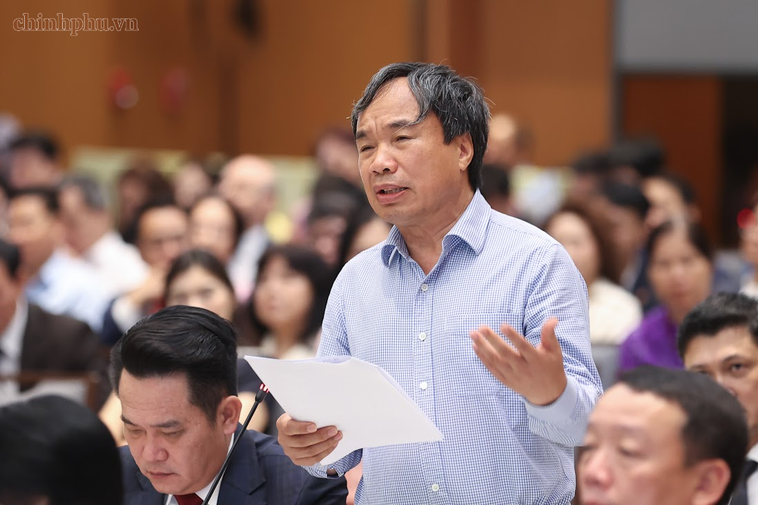 &Ocirc;ng Nguyễn Văn Trường, Tổng Gi&aacute;m đốc Doanh nghiệp Xu&acirc;n Trường - Ảnh: VGP/Nhật Bắc