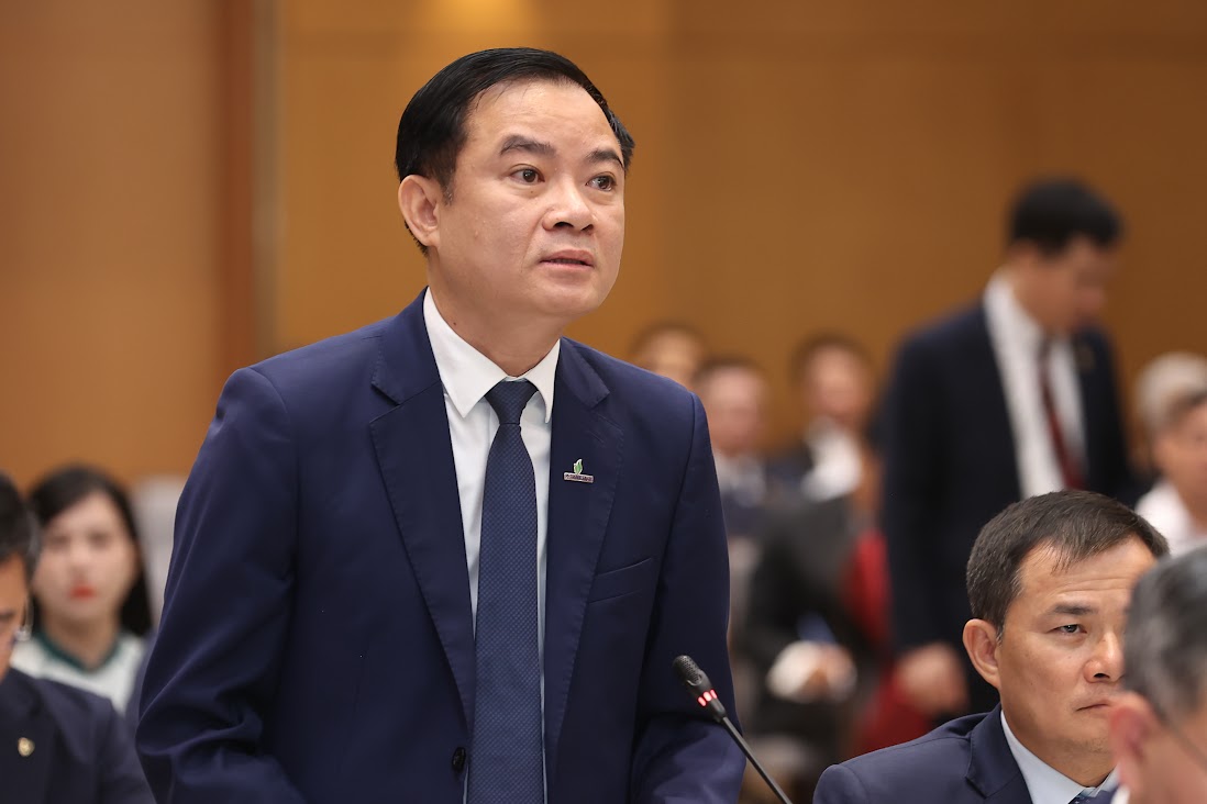 Chủ tịch Tập đo&agrave;n C&ocirc;ng nghiệp năng lượng Việt Nam (PetroVietnam) L&ecirc; Ngọc Sơn - Ảnh: VGP/Nhật Bắc