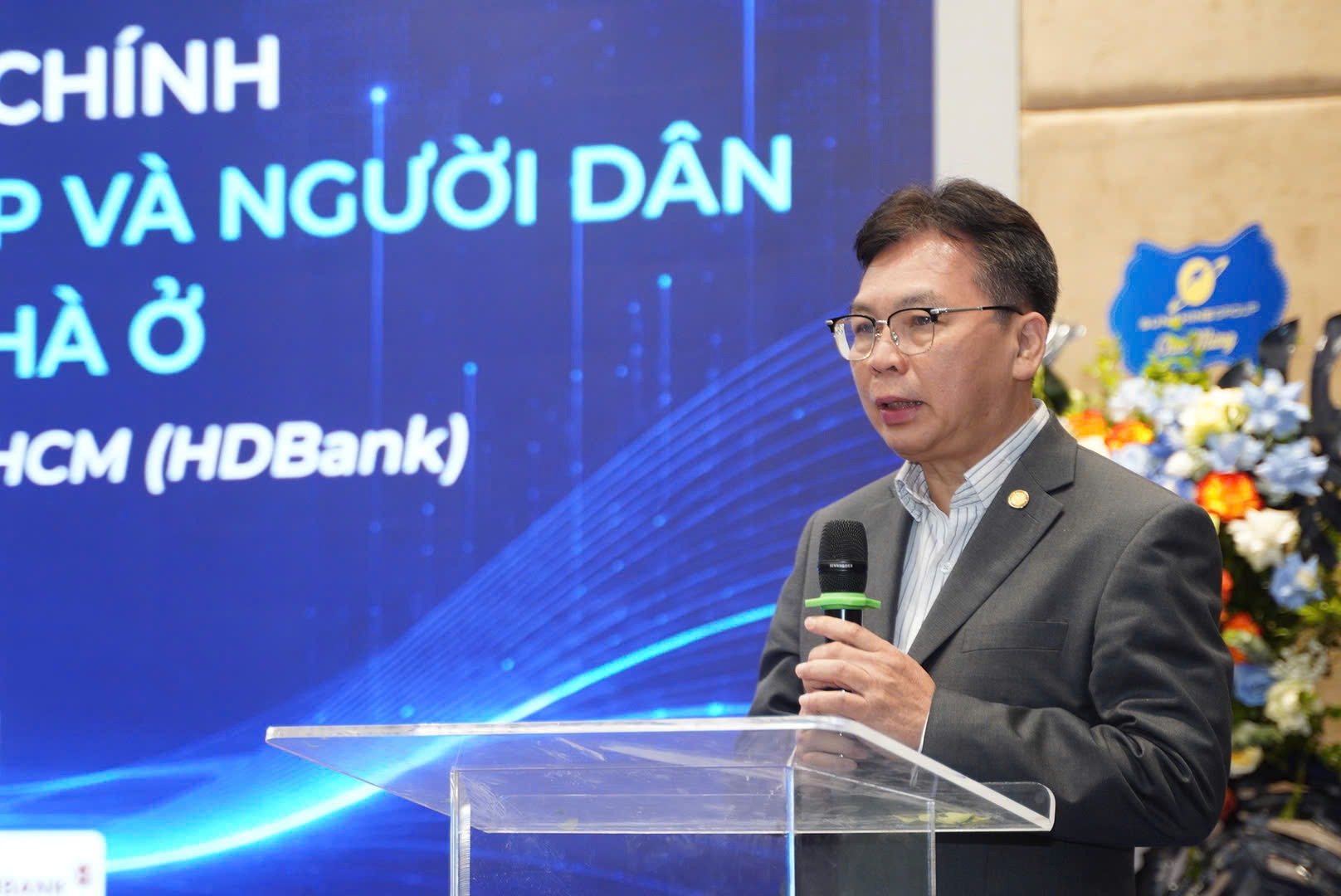 &Ocirc;ng Trần Ho&agrave;i Phương, Gi&aacute;m đốc Khối Kh&aacute;ch h&agrave;ng doanh nghiệp - HDBank. (Ảnh: BTC)