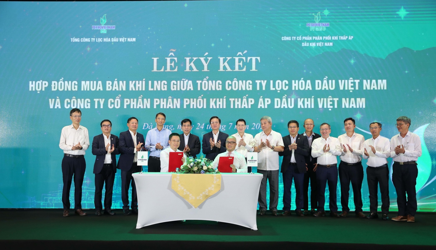 BSR và PV GAS D ký hợp đồng mua bán khí thiên nhiên