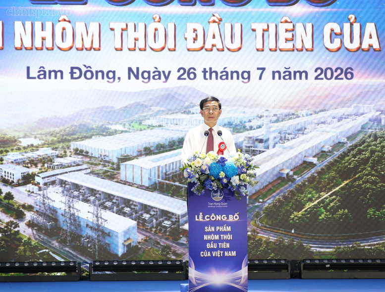 Đại tướng Phan Văn Giang ph&aacute;t biểu tại buổi lễ - Ảnh: VGP/Nguyễn Ho&agrave;ng