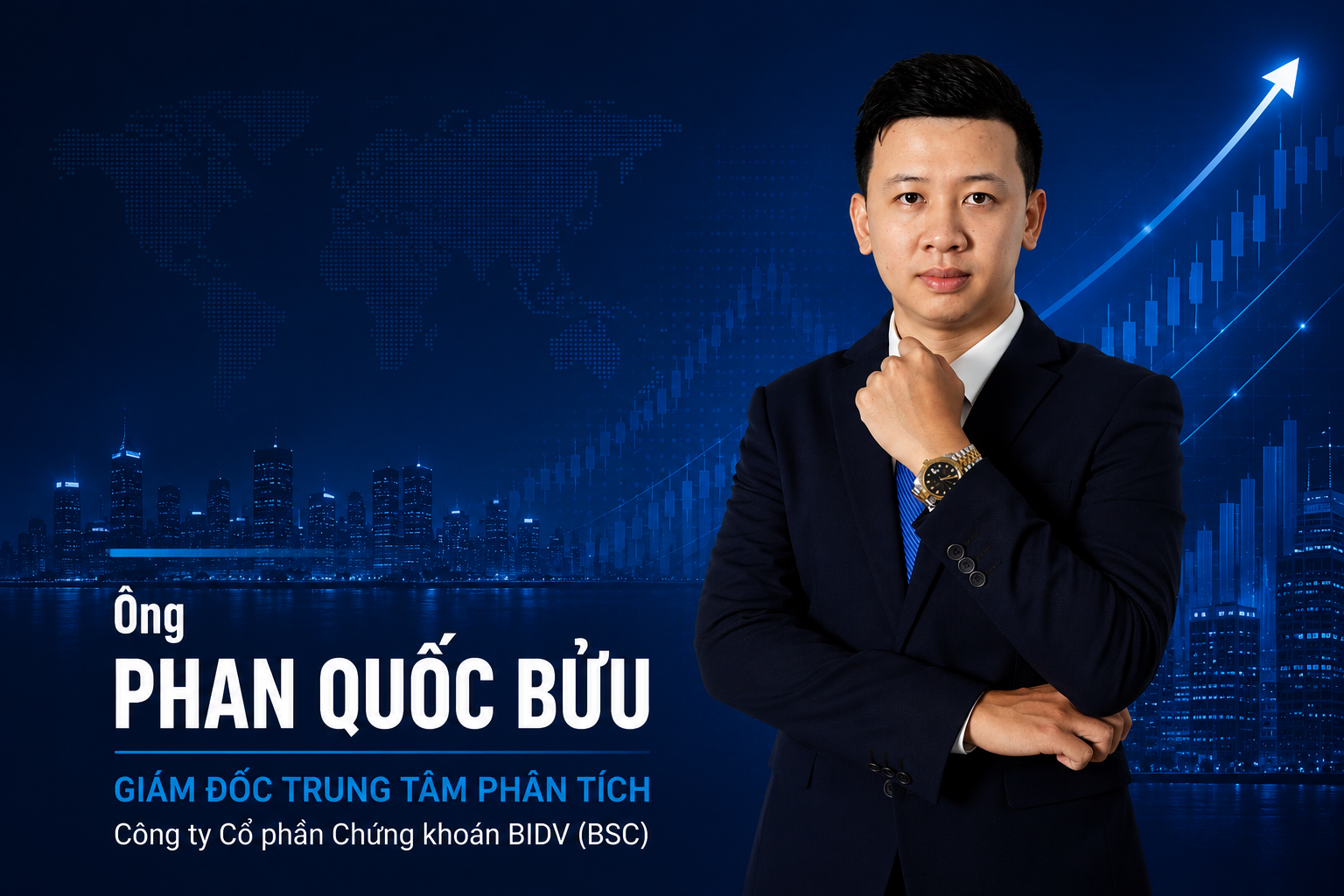 &Ocirc;ng Phan Quốc Bửu - Gi&aacute;m đốc Trung t&acirc;m Ph&acirc;n t&iacute;ch C&ocirc;ng ty Cổ phần Chứng kho&aacute;n BIDV (BSC)