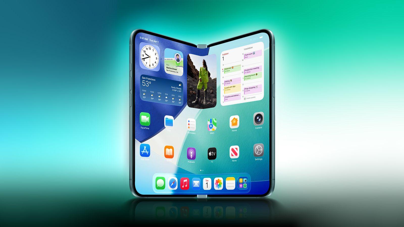 Concept iPhone Ultra m&agrave;n h&igrave;nh gập, sản phẩm được kỳ vọng tạo bước ngoặt cho Apple. Nguồn: Internet