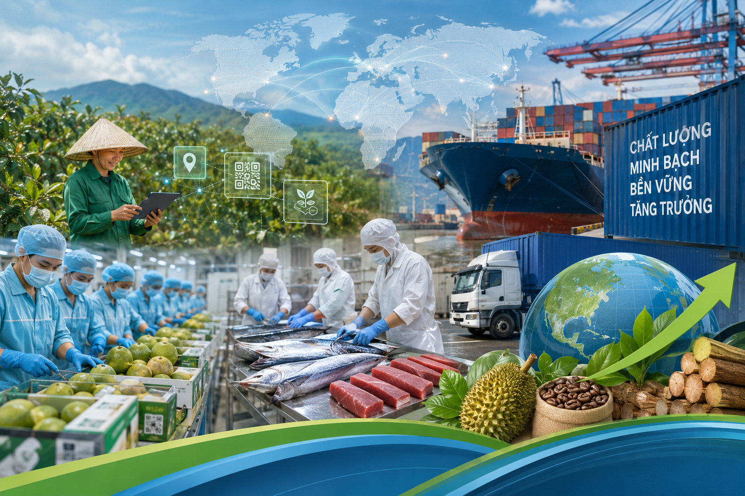 Xuất khẩu tỷ đô, nhưng quyền quyết định giá trị vẫn ở ngoài biên giới