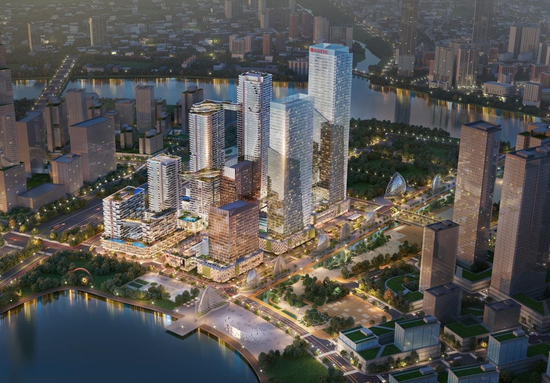 Chủ đầu tư Lotte Eco Smart City Thủ Thiêm đã nộp hơn 17.500 tỷ tiền sử dụng đất