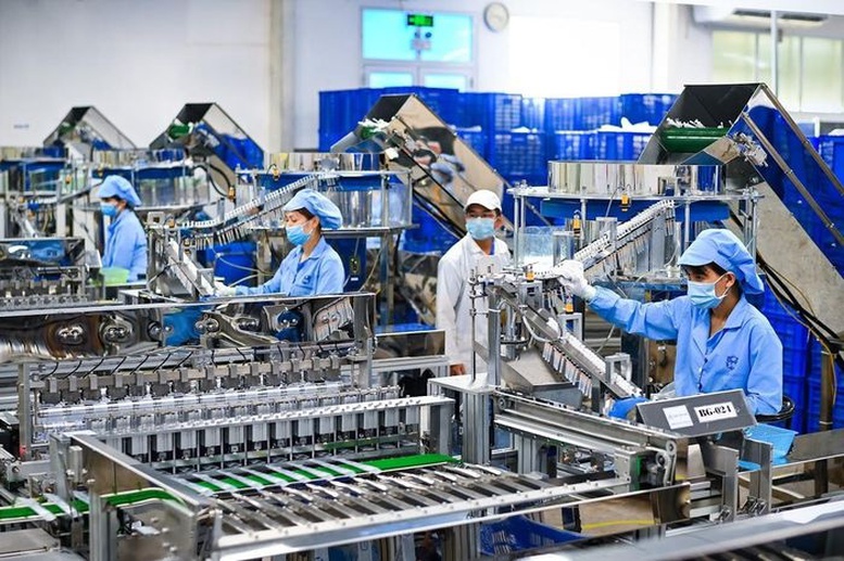 Nhiều ngành công nghiệp chủ lực tăng trưởng hai con số