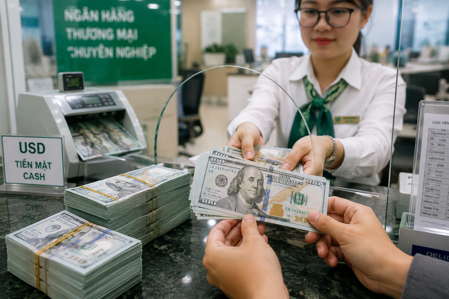 Tỷ giá USD hôm nay 6/8: Tăng nhẹ
