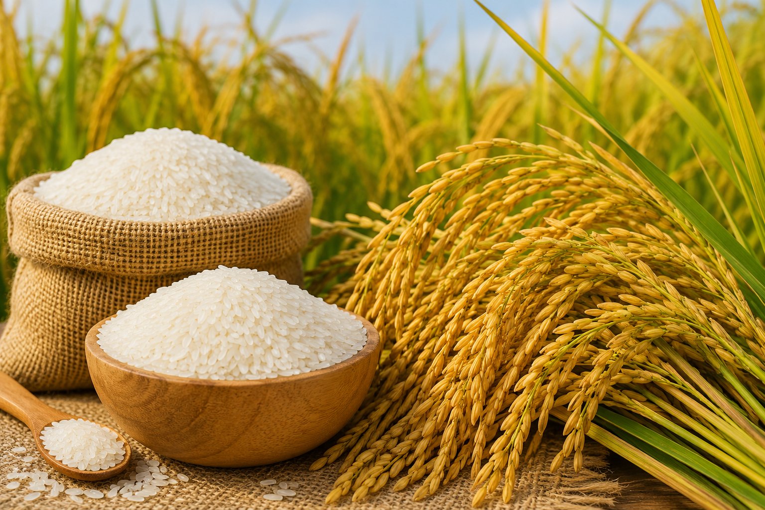 Giá lúa gạo hôm nay 26/8: Một số loại lúa tươi và gạo nguyên liệu xuất khẩu giảm