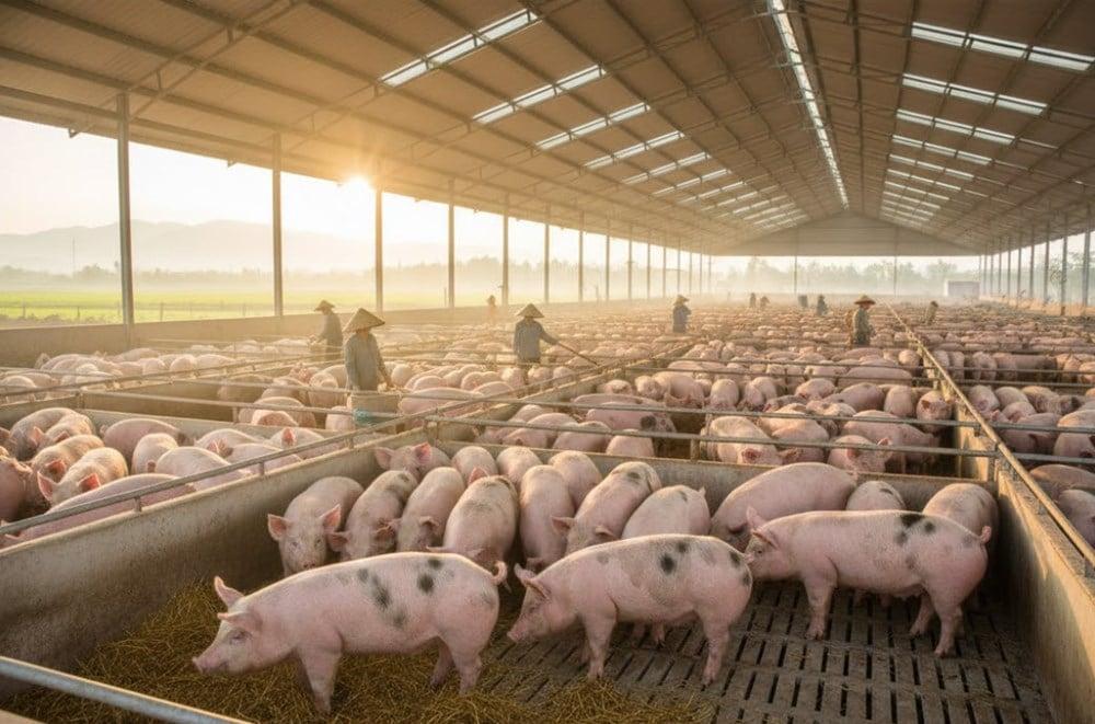 Giá heo hơi hôm nay 10/8: Giảm tới 4.000 đồng/kg