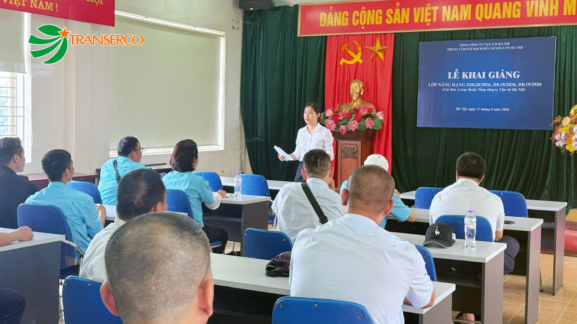 Transerco mở cơ hội mới cho người lao động trở thành người lái xe buýt
