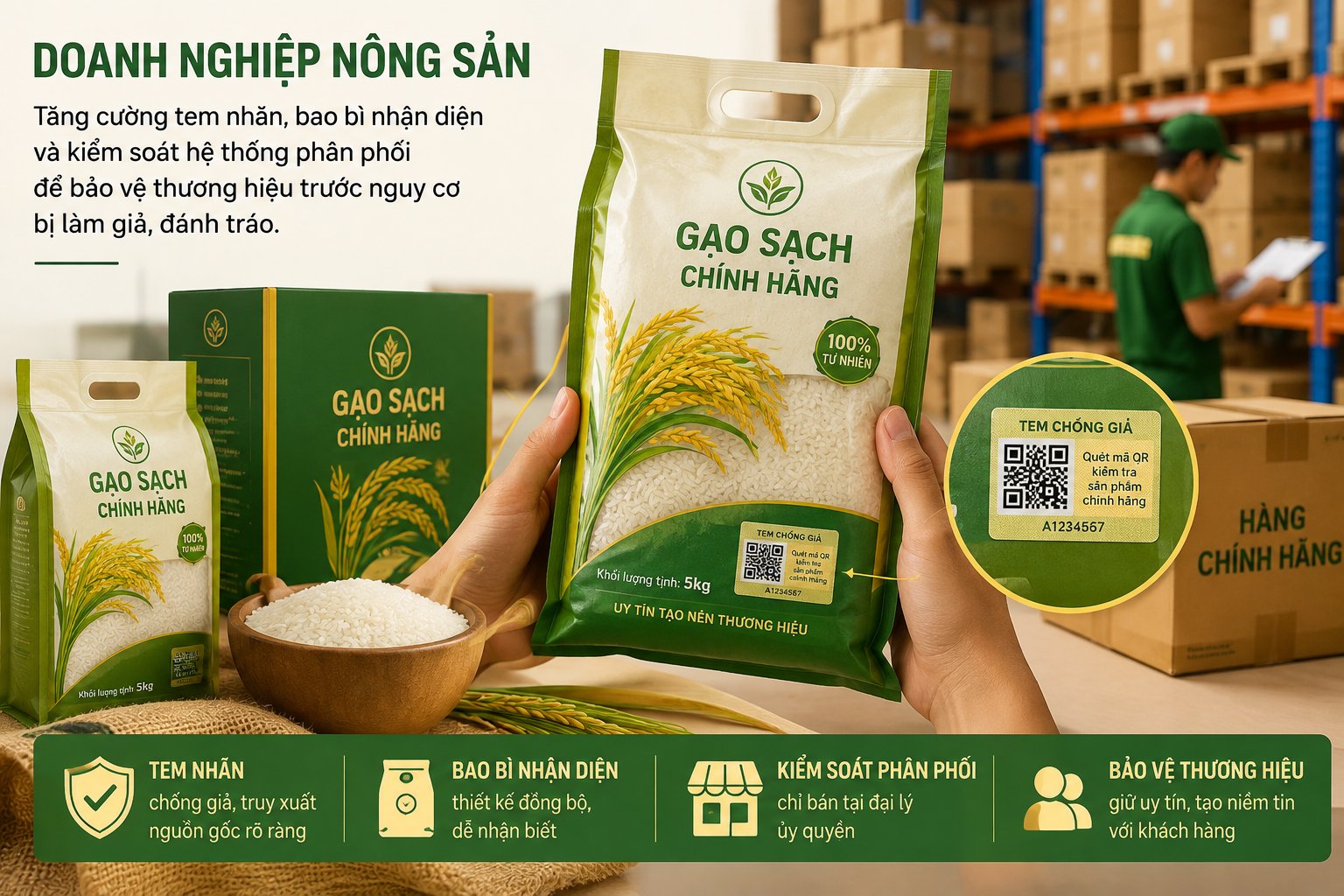 Hàng nhái ngày càng tinh vi: Khi thương hiệu thật bị “đánh tráo” trên môi trường số