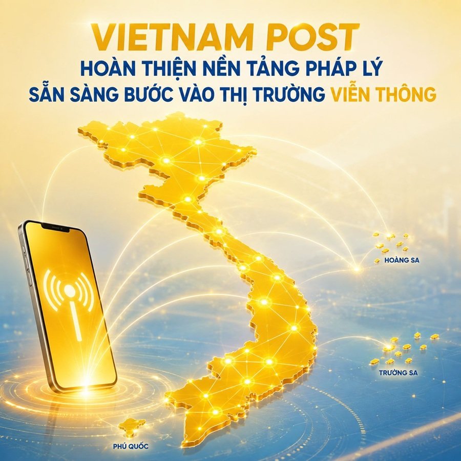 Vietnam Post chuẩn bị gia nhập thị trường viễn thông với mạng di động ảo SIM Pottel trên hạ tầng VNPT