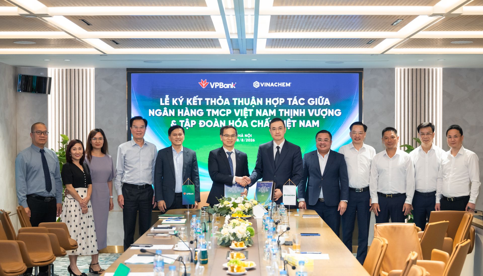 Vinachem và VPBank ký kết Thỏa thuận hợp tác toàn diện