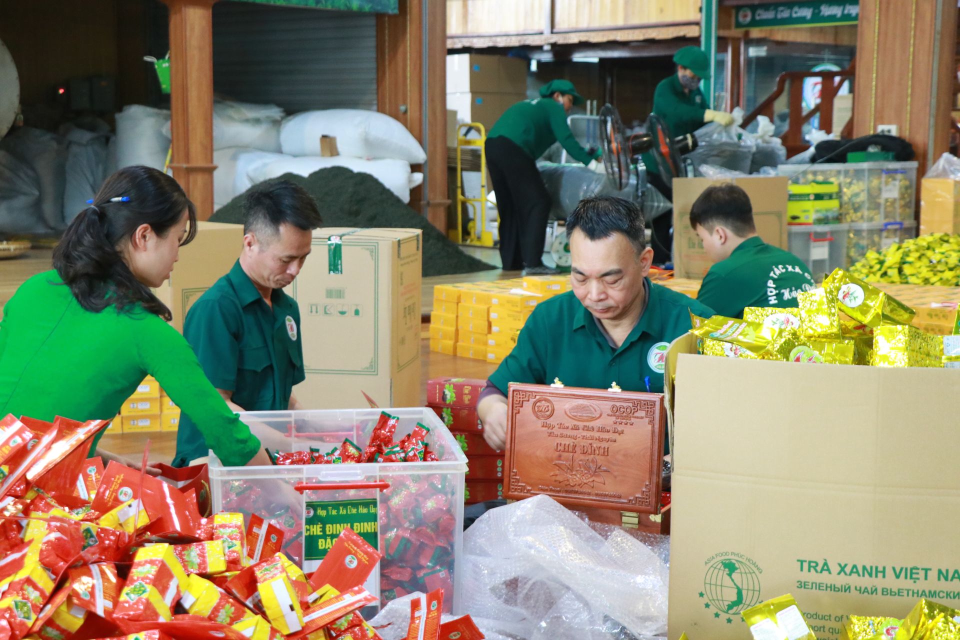 Sản phẩm Chè móc câu của Hợp tác xã Chè Hảo Đạt đạt tiêu chuẩn OCOP 4 sao