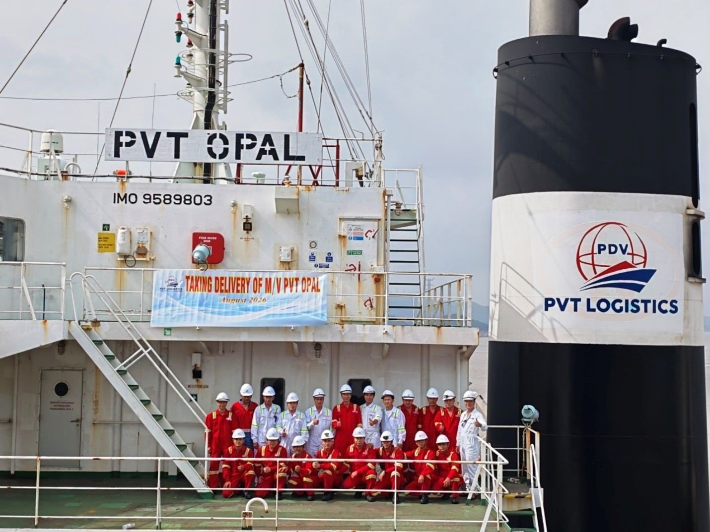 PVTrans tiếp nhận tàu mới, nâng tầm năng lực vận tải biển