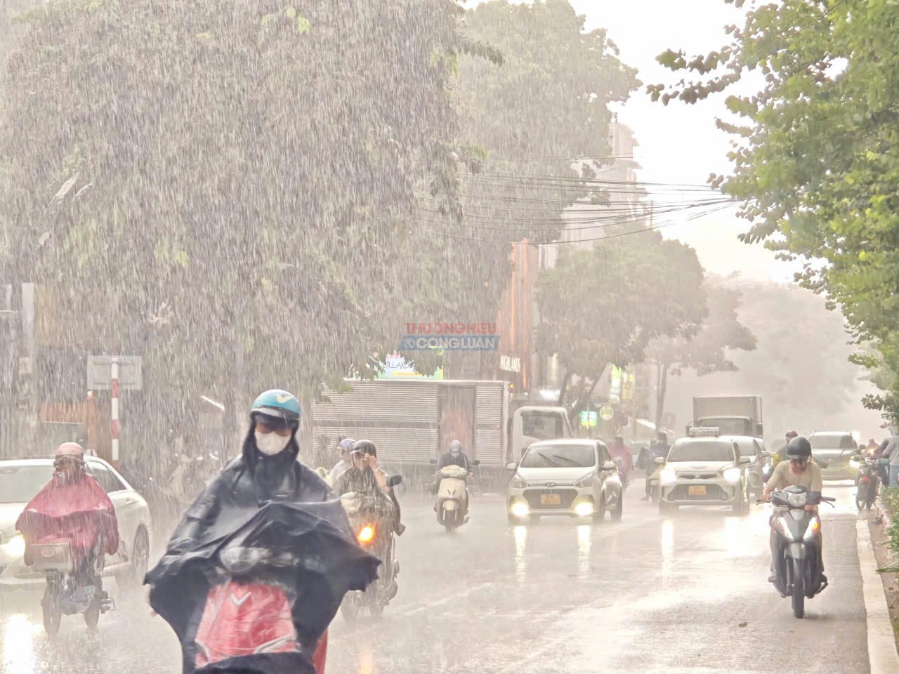 Thời tiết ngày 20/8: Bắc Bộ, Bắc Trung Bộ mưa lớn, áp thấp nhiệt đới mạnh thêm