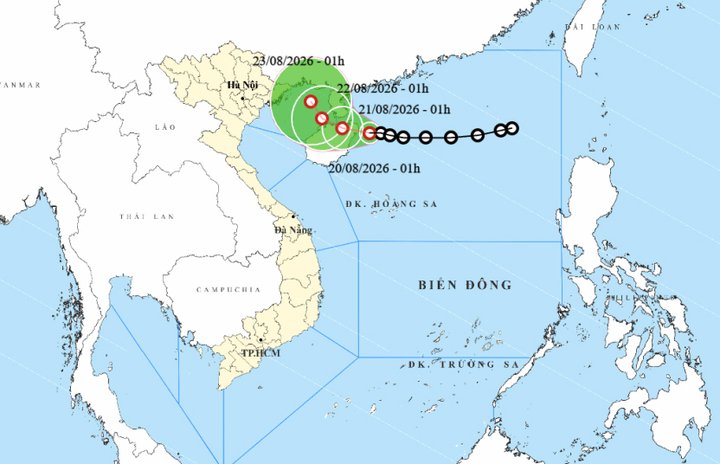 Áp thấp nhiệt đới hướng vào vịnh Bắc Bộ, nhiều khu vực nguy cơ lũ quét, sạt lở
