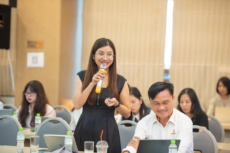B&agrave; Vũ Thị B&igrave;nh: Nếu ngưỡng &aacute;p dụng c&aacute;ch t&iacute;nh theo doanh thu được n&acirc;ng l&ecirc;n, hộ kinh doanh sẽ giảm được &aacute;p lực chứng minh chi ph&iacute; đầu v&agrave;o - Ảnh: chinhphu.vn