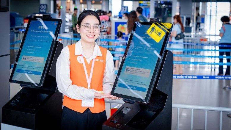 Thủ tục lấy sinh trắc học chỉ với 03 bước chạm rất đơn giản