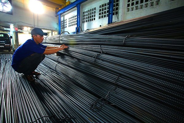 Giá thép hôm nay 29/8: Quặng sắt tăng trở lại sau những phiên giằng co