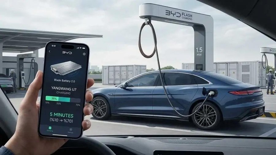 BYD cán mốc 10.000 trạm sạc, cuộc đua công suất megawatt nóng lên
