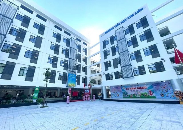 Trường Tiểu học Kim Li&ecirc;n. Ảnh: dongda.hanoi.gov.vn