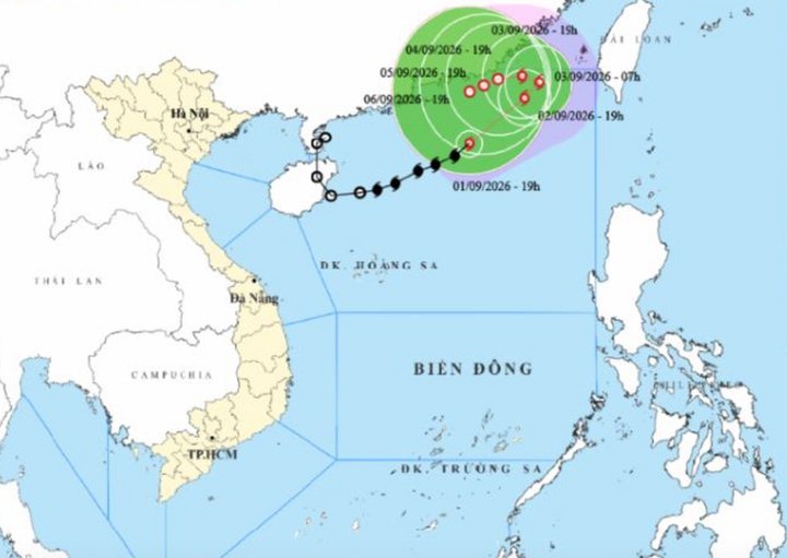 Bão số 5 quần thảo nhiều ngày, chưa đổ bộ đất liền