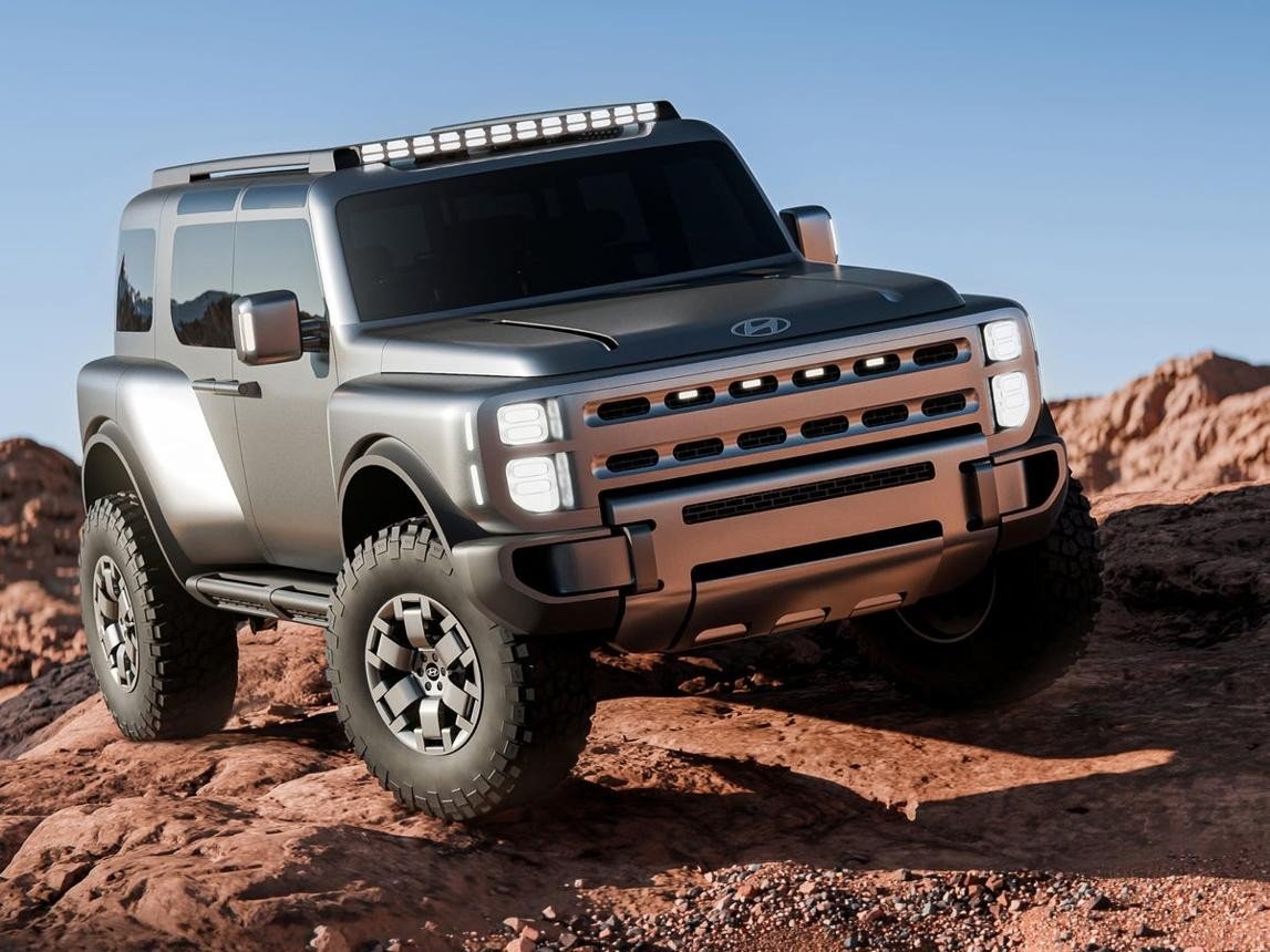 Hyundai Boulder lộ diện bản thương mại: SUV khung gầm rời, cạnh tranh với Land Cruiser