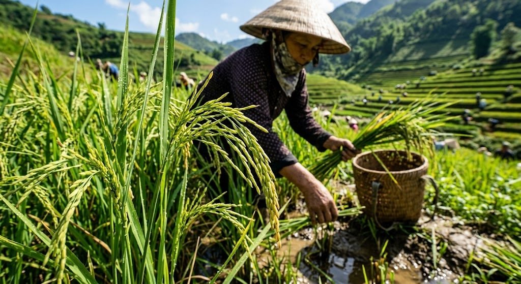 Giá lúa gạo hôm nay 3/9: Bình ổn